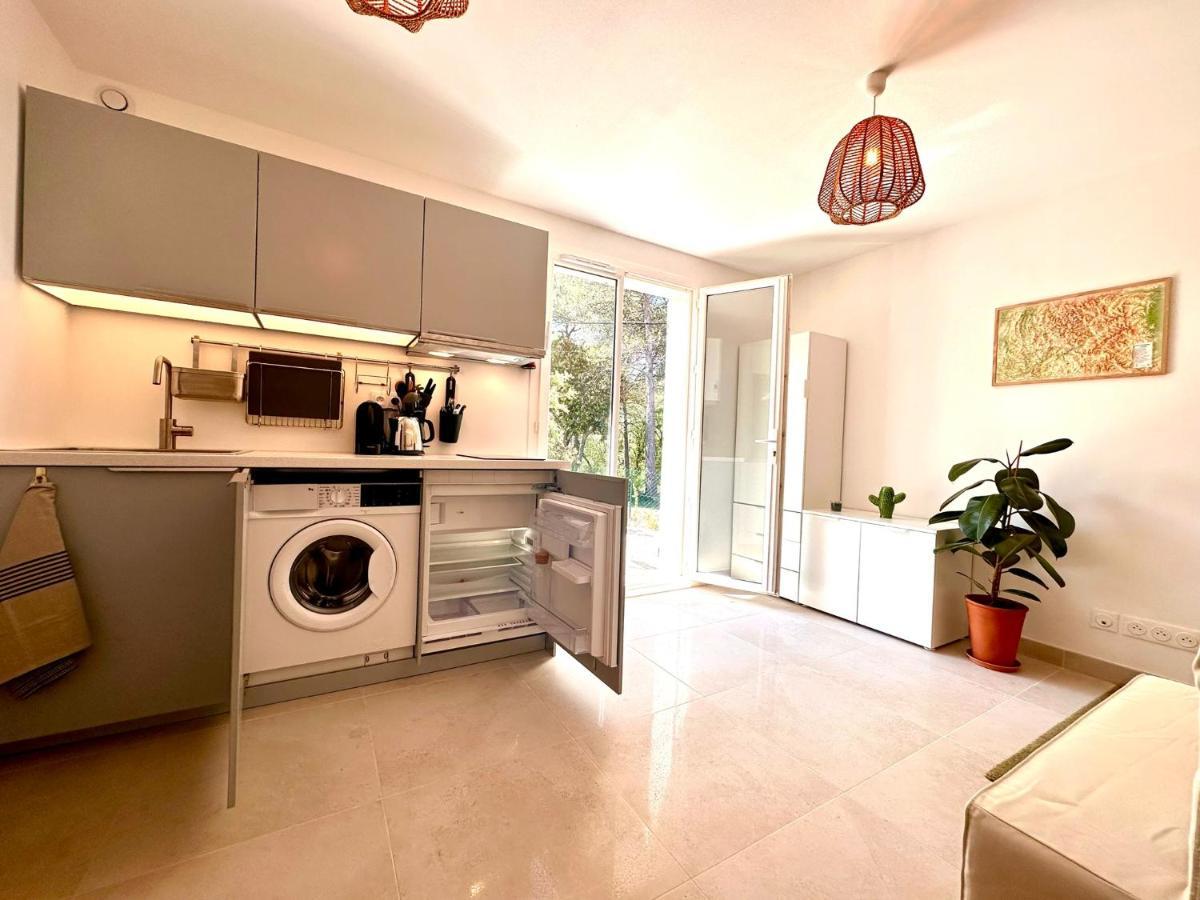 Paisible Studio Tout Neuf En Lisiere De Foret Peyrolles-en-Provence 외부 사진